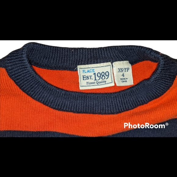 5/$25 Children's Place Boys Sweater Size 4 - Picture 3 of 3